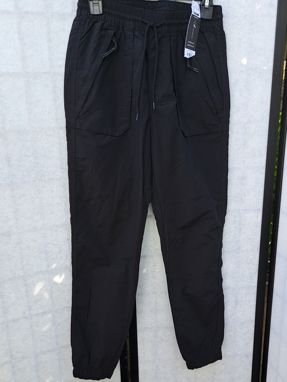 No Boundaries Women's Black Drawstring Jogger Pants Size S